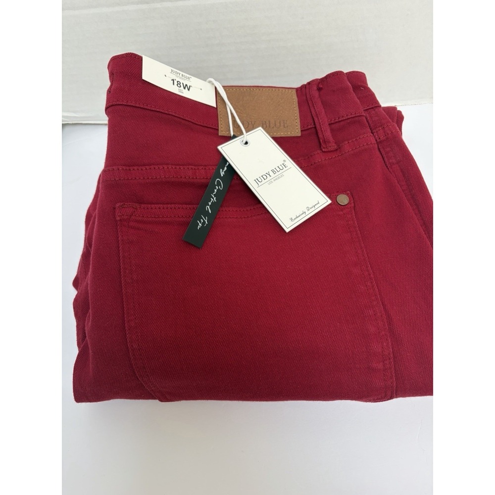 Judy Blue NWT Hi-Rise Tummy Control Skinny Scarlett Jeans Size 18W Style #88760